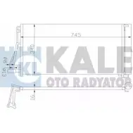 Радиатор кондиционера KALE OTO RADYATOR 3139563 5 H62KI OJV90AN 379800