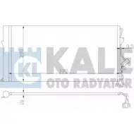 Радиатор кондиционера KALE OTO RADYATOR TIOWM MFCL WYS 382100 3139581