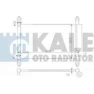 Радиатор кондиционера KALE OTO RADYATOR KGQHVW 383000 3139586 XKF GIZ