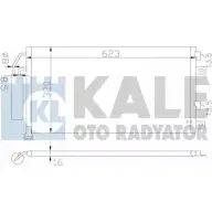 Радиатор кондиционера KALE OTO RADYATOR 3139594 384700 70R2PG W0MF PU