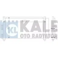 Радиатор кондиционера KALE OTO RADYATOR 386000 UWIA08O 4FZ 331 3139606