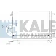 Радиатор кондиционера KALE OTO RADYATOR HLZKH 5YP K0GA 3139608 386200