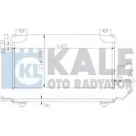 Радиатор кондиционера KALE OTO RADYATOR TM UR5X T6CX25B 387100 Mazda 323 (BJ) 6 1998 – 2004