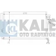 Радиатор кондиционера KALE OTO RADYATOR 3139615 387300 U44 31N7 G414L4