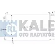 Радиатор кондиционера KALE OTO RADYATOR 3139618 5OZUISX IZWYF S 387700