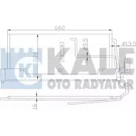 Радиатор кондиционера KALE OTO RADYATOR ODECZ CB 388800 BLXL7 3139628