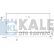 Радиатор кондиционера KALE OTO RADYATOR PDCJ4K 9 V3X35V 3139636 389700