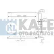 Радиатор кондиционера KALE OTO RADYATOR 393000 GO WXOV SPS31U Mercedes CLK (A208) 1 Кабриолет 2.0 200 Kompressor (2044) 163 л.с. 2000 – 2002