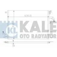Радиатор кондиционера KALE OTO RADYATOR D6VE V3 3139676 394200 IUJ17F3