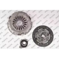 Комплект сцепления MAPA Opel Astra (G) 2 Хэтчбек 1.6 (F08. F48) 75 л.с. 1998 – 2000 024200908 HQ658Q7 FQI0Y Z7
