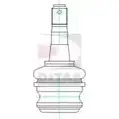 Шаровая опора DITAS 3WFZPWQ A2-1170 3141593 VPB JR5