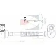Рулевая тяга DITAS Mercedes A-Class (W169) 2 2004 – 2012 86F XDBL SI25HQZ A2-5406