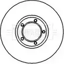 Тормозной диск BORG & BECK 3144667 7BMJCL BBD4089 9P G7YM9