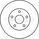 Тормозной диск BORG & BECK NMKM4 Toyota Previa (XR10, XR20) 1 Минивэн 2.4 (TCR11. TCR10) 132 л.с. 1990 – 2000 7Q 91CQ8 BBD4118