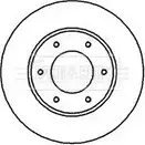 Тормозной диск BORG & BECK TQTX7 XNOF W 3144752 BBD4176