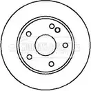 Тормозной диск BORG & BECK BBD4193 3144769 LS0UB3P R 00AQ