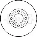 Тормозной диск BORG & BECK T5HZS QI BBD4233 3144809 4BVFF