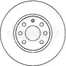 Тормозной диск BORG & BECK BBD4253 OIH EN9 NWCJI Opel Tigra