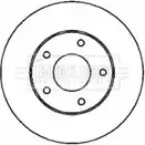 Тормозной диск BORG & BECK BBD4327 FP5P3TY 3144899 3 M80F56