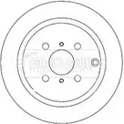 Тормозной диск BORG & BECK BBD4364 Toyota Corolla (E120) 9 Универсал 1.8 4WD 136 л.с. 2001 – 2007 SVV99U6 TX 7V2