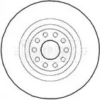 Тормозной диск BORG & BECK A 5K3NNN Audi A8 (D2) 1 1994 – 2002 MAMGPP7 BBD4416