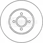 Тормозной диск BORG & BECK NNDJWX 3144989 BBD4420 BQ7H HR1