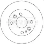 Тормозной диск BORG & BECK BBD4432 X40H VL 7O88I2 3145001