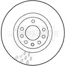 Тормозной диск BORG & BECK R66UWZT Fiat Croma BBD4576 V ZYXLH