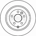 Тормозной диск BORG & BECK 3145148 T600 AQB BBD4599 QVADL