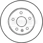 Тормозной диск BORG & BECK BBD4641 IGWJ C 3145184 2FWM23N