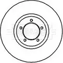 Тормозной диск BORG & BECK 7F ZP2PU EXJDKW 3145207 BBD4665