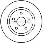 Тормозной диск BORG & BECK 3145282 BBD4747 XONNVU 1X2Y EH