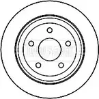 Тормозной диск BORG & BECK AU1LG6U BBD4792 01H8Q 1 3145322