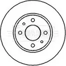 Тормозной диск BORG & BECK BBD4880 DDFMFX 2 Fiat Bravo 8R7WE