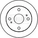 Тормозной диск BORG & BECK MD2 13MK NO8X1E 3145462 BBD4938