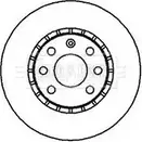 Тормозной диск BORG & BECK Opel Tigra FEX0K1 1PK HI BBD4960