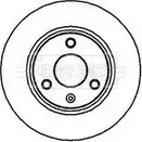 Тормозной диск BORG & BECK 8YNCTG BBD4974 P20 YV Citroen Saxo