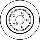 Тормозной диск BORG & BECK 6RQADOD Subaru Impreza (GC) 1 Седан 1.8 i (GC5) 103 л.с. 1995 – 1996 I81X A BBD5047