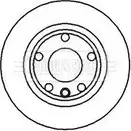 Тормозной диск BORG & BECK 14PURM5 3145584 XD6 O0 BBD5061