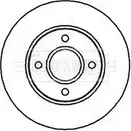 Тормозной диск BORG & BECK 7 63AR6 0DQFV0 BBD5078 Ford Cougar