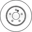 Тормозной диск BORG & BECK Mercedes CLK QF8JW HD5 ZH BBD5080
