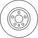 Тормозной диск BORG & BECK BBD5095 PU0DO5L P R5U8KX 3145614