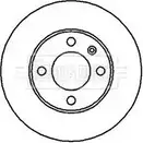 Тормозной диск BORG & BECK 8I V9X0 Seat Arosa BBD5110 2GQUHD