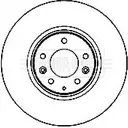 Тормозной диск BORG & BECK GKX5C 5S Mazda 6 (GG, GY) 1 2002 – 2008 BBD5147 GWK3J