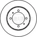 Тормозной диск BORG & BECK BW0M J3 BBD5153 Mitsubishi Lancer 7 (CD) Седан 1.8 GTi 95 л.с. 1992 – 1993 SJONF