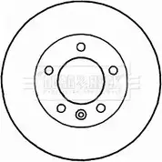 Тормозной диск BORG & BECK Opel Movano 85A8 E 1ZSESH9 BBD5164