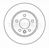 Тормозной диск BORG & BECK KN5V F Volkswagen Amarok BBD5166 O1COEF