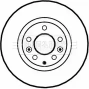 Тормозной диск BORG & BECK HSQI TNV PSL88 BBD5223 3145739