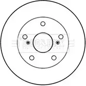 Тормозной диск BORG & BECK BBD5256 GC16WB 3145771 R BO3TA