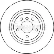 Тормозной диск BORG & BECK Bmw X3 77EWEK 3P2R7 29 BBD5300